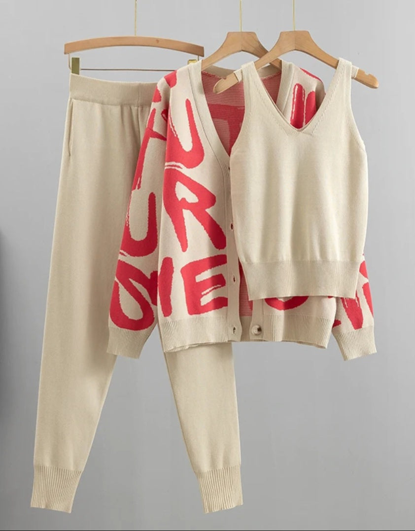 3-Delige Set – Vest, Hemdje & Jogger